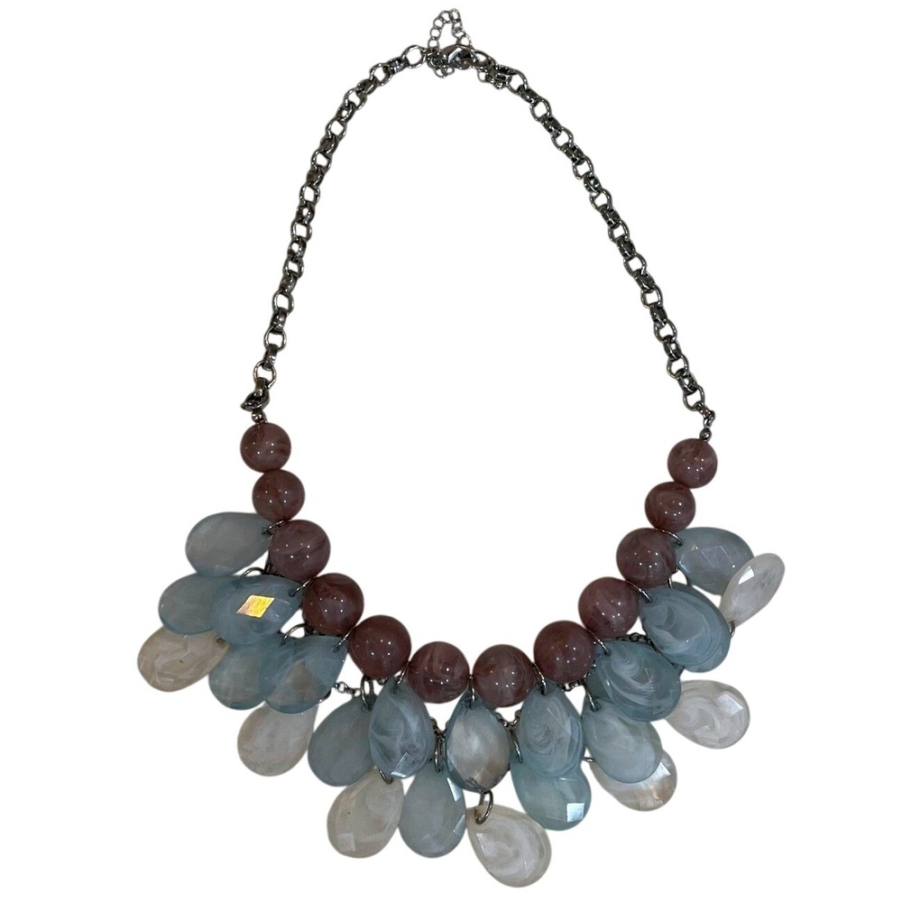 Goddess Bib Chandelier Necklace Crystal Statement Boho Whimsigoth Eclectic Gypsy